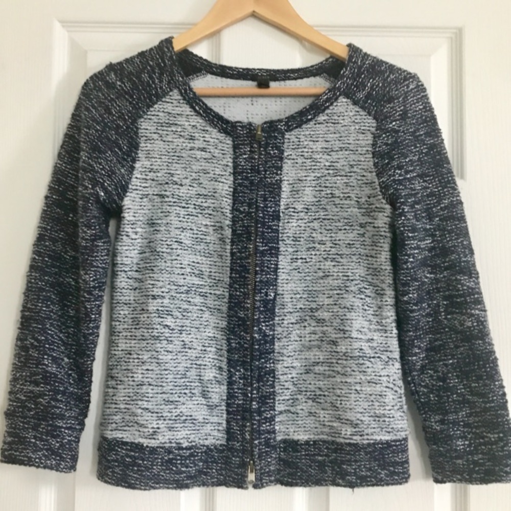 J. Crew lightweight tweed jacket